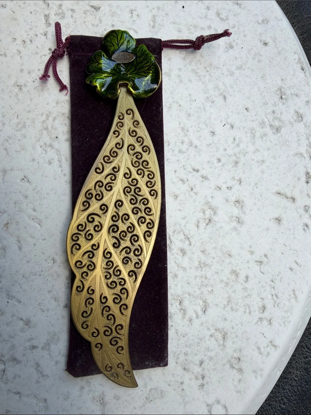 Jay Strongwater ornate gold